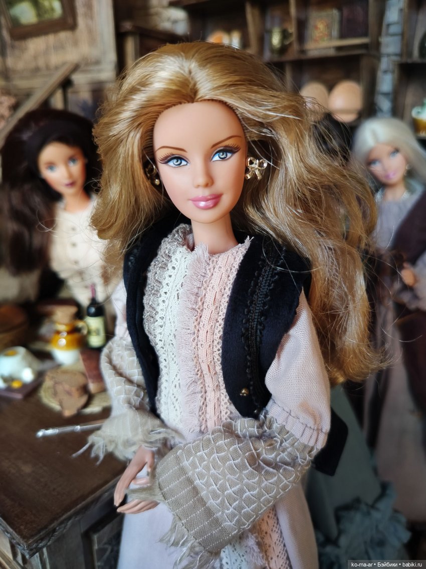 Barbie as Samantha from Bewitched 2001 и остальные мои Барби с молдом Маки