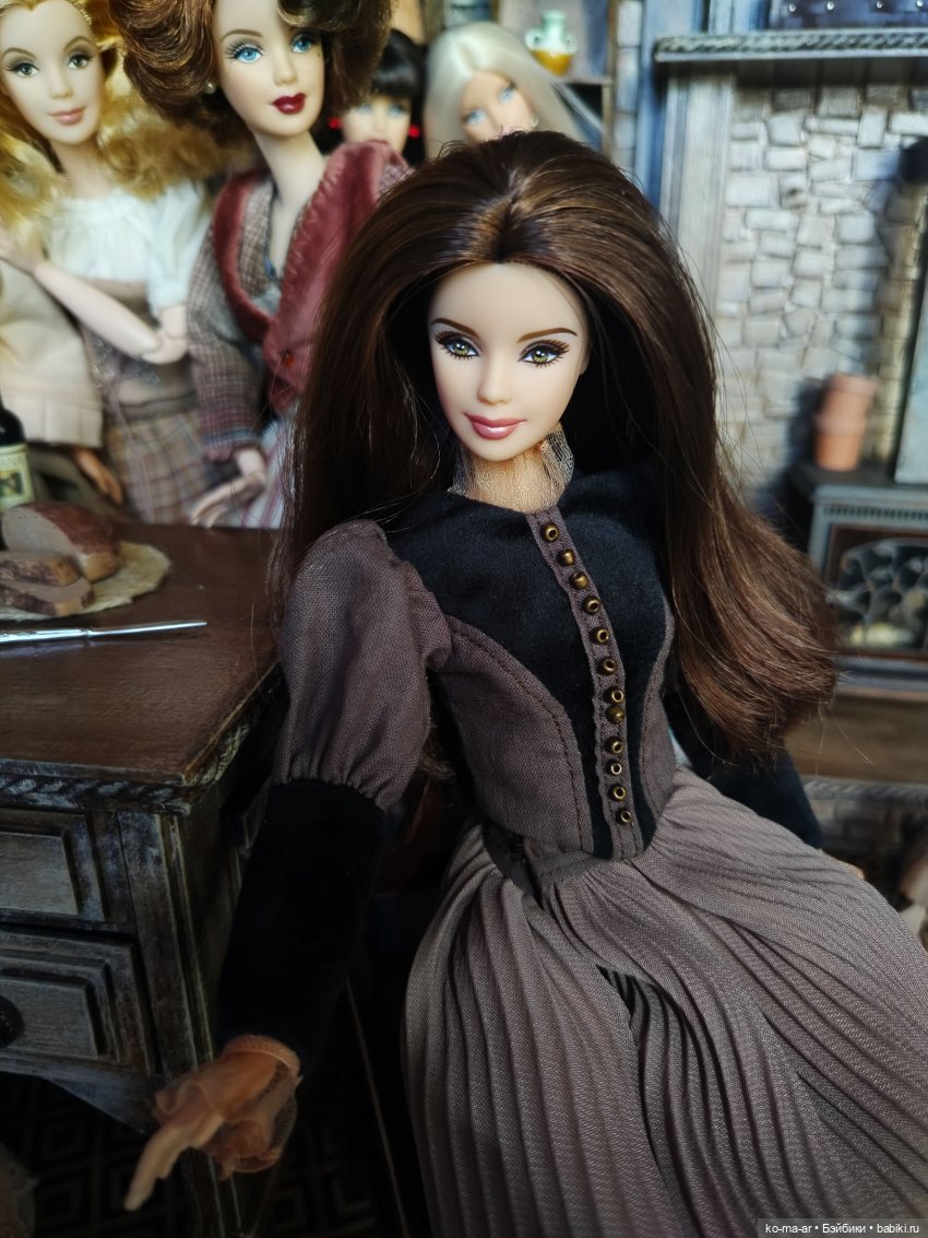 Barbie as Samantha from Bewitched 2001 и остальные мои Барби с молдом Маки