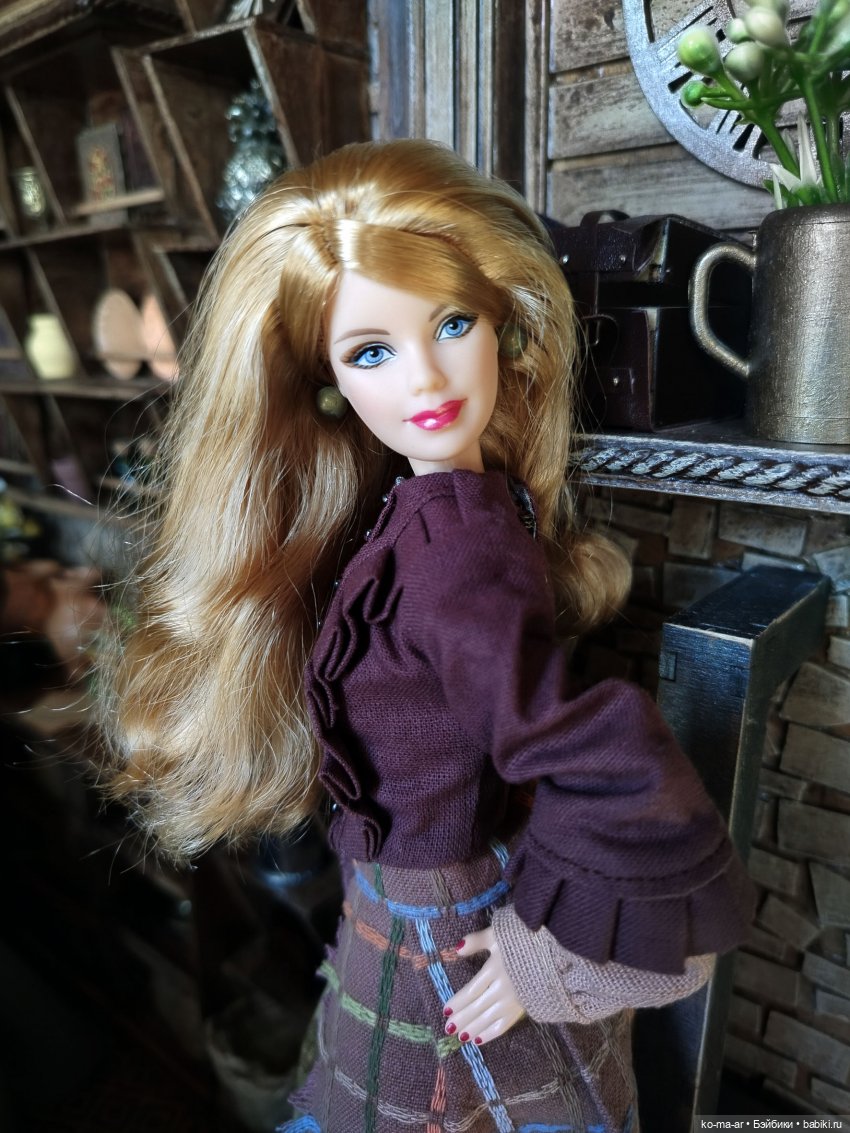 Barbie as Samantha from Bewitched 2001 и остальные мои Барби с молдом Маки