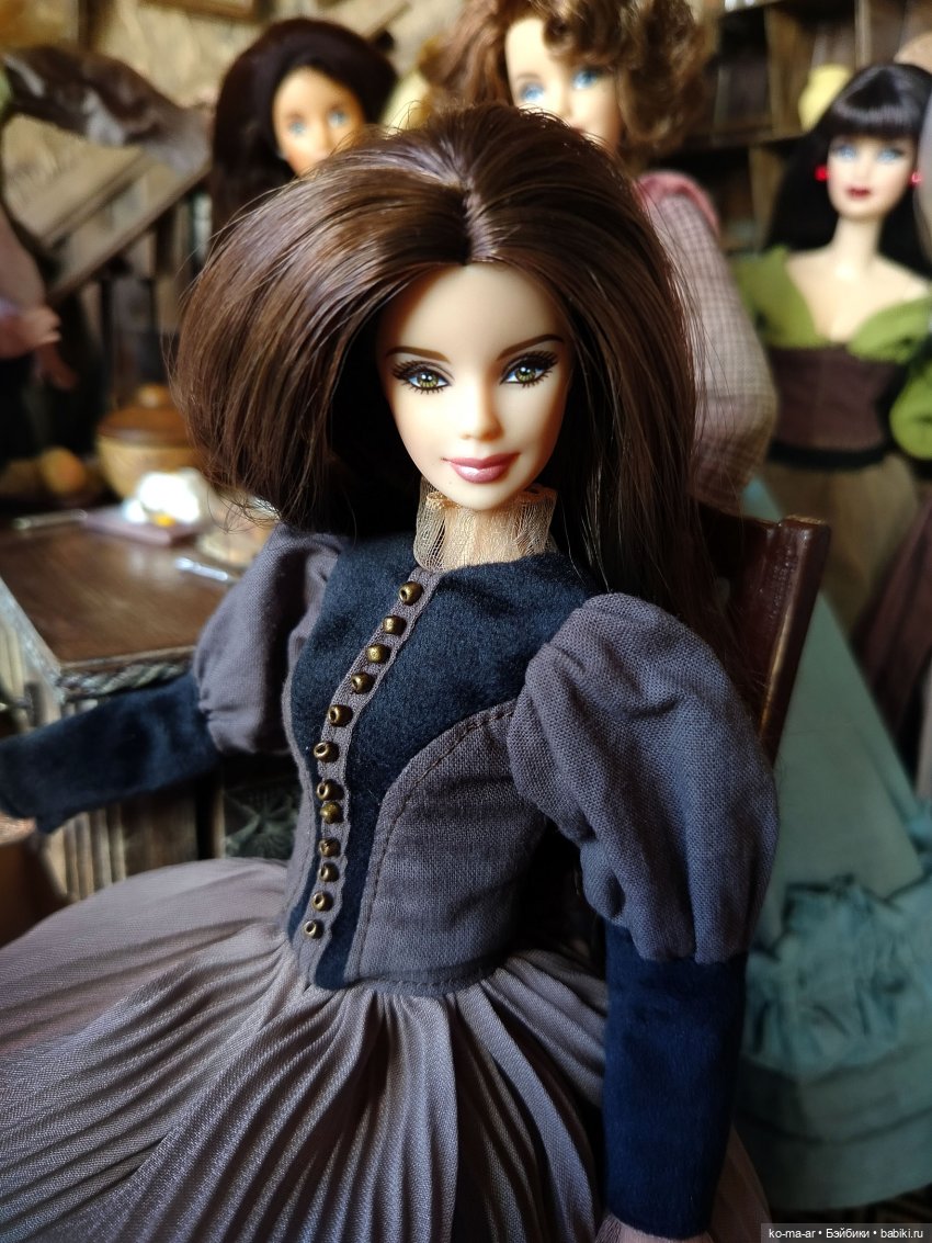 Barbie as Samantha from Bewitched 2001 и остальные мои Барби с молдом Маки