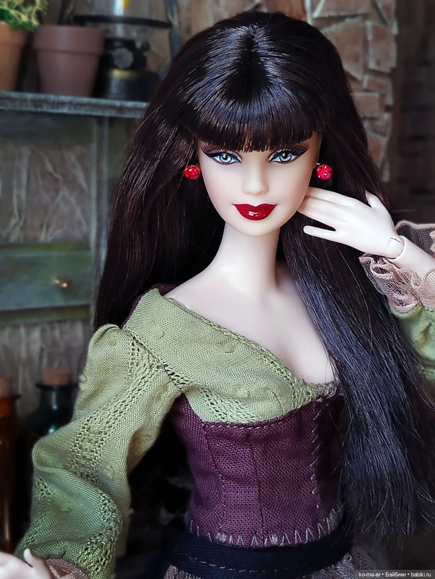 Barbie as Samantha from Bewitched 2001 и остальные мои Барби с молдом Маки