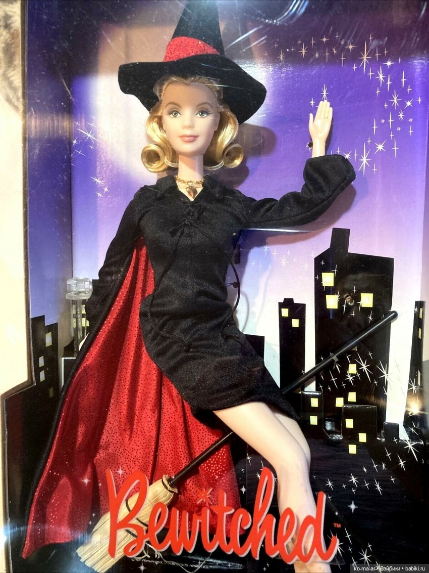Barbie as Samantha from Bewitched 2001 и остальные мои Барби с молдом Маки