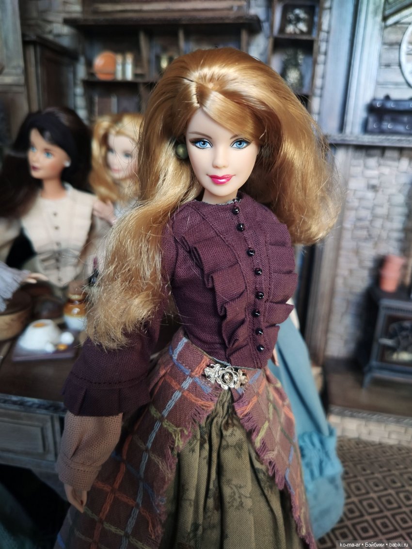 Barbie as Samantha from Bewitched 2001 и остальные мои Барби с молдом Маки