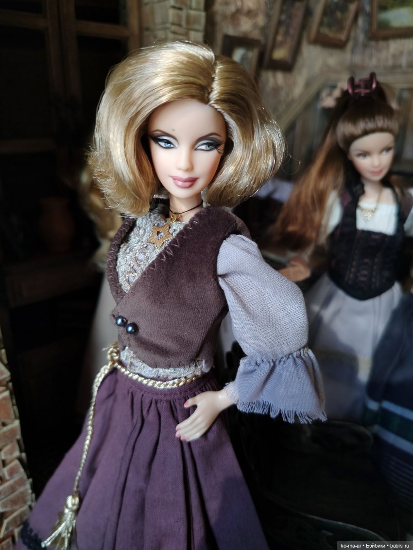 Barbie as Samantha from Bewitched 2001 и остальные мои Барби с молдом Маки