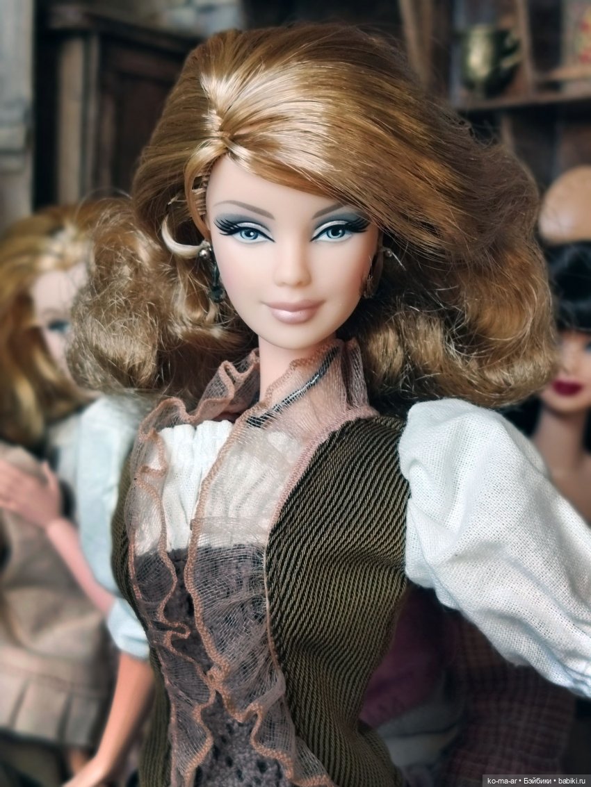 Barbie as Samantha from Bewitched 2001 и остальные мои Барби с молдом Маки