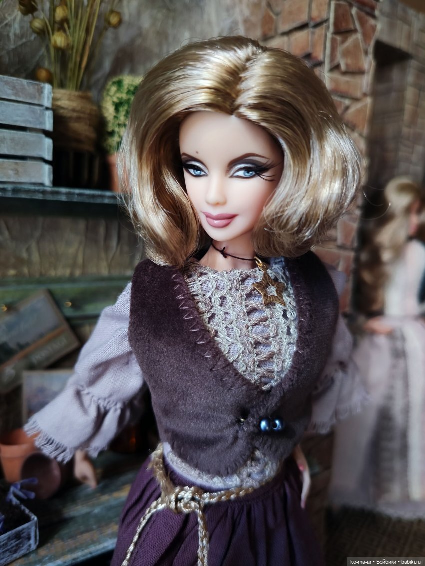 Barbie as Samantha from Bewitched 2001 и остальные мои Барби с молдом Маки