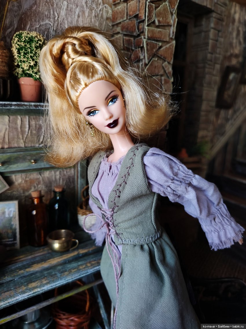 Barbie as Samantha from Bewitched 2001 и остальные мои Барби с молдом Маки