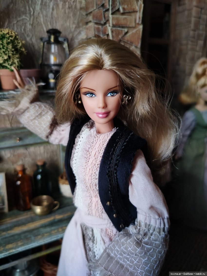 Barbie as Samantha from Bewitched 2001 и остальные мои Барби с молдом Маки