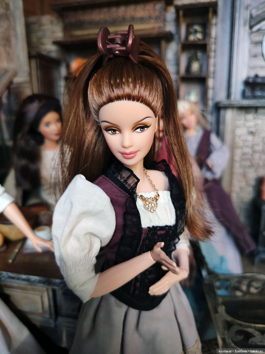 Barbie as Samantha from Bewitched 2001 и остальные мои Барби с молдом Маки