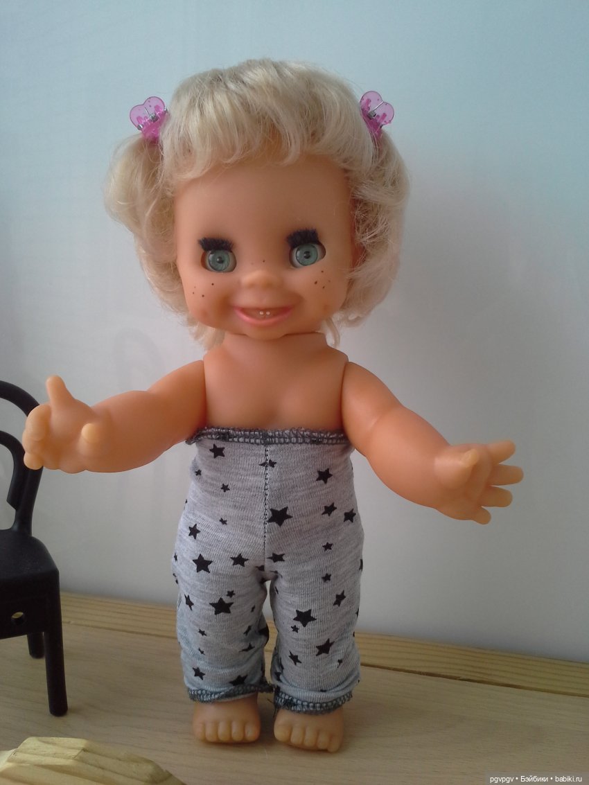 Шалька приехала | Бэйбики Шалька приехала — Куклы Копытки (Schalkau) ГДР: винтаж (фото 8)