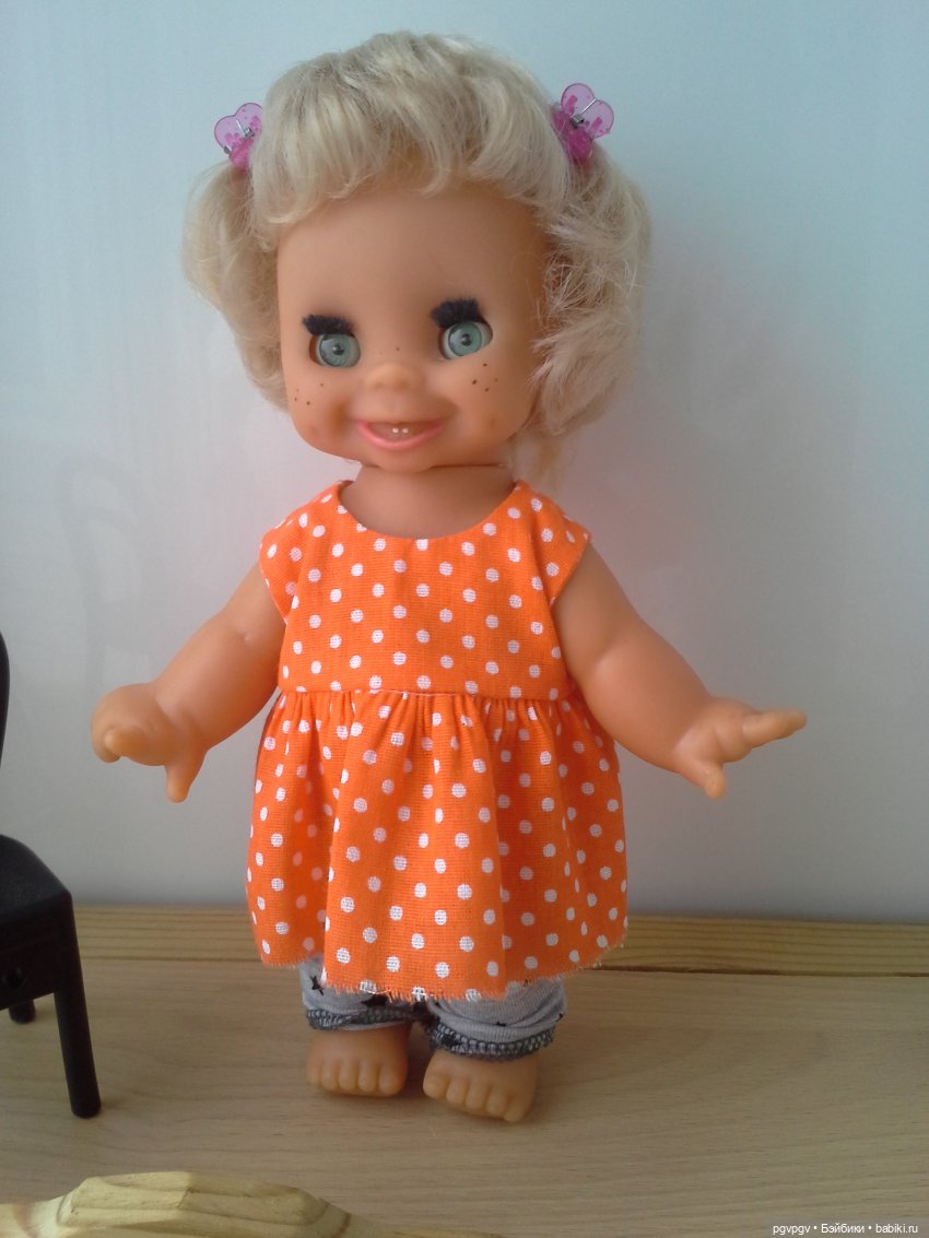 Шалька приехала | Бэйбики Шалька приехала — Куклы Копытки (Schalkau) ГДР: винтаж (фото 9)