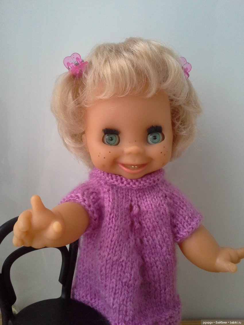 Шалька приехала | Бэйбики Шалька приехала — Куклы Копытки (Schalkau) ГДР: винтаж (фото 6)