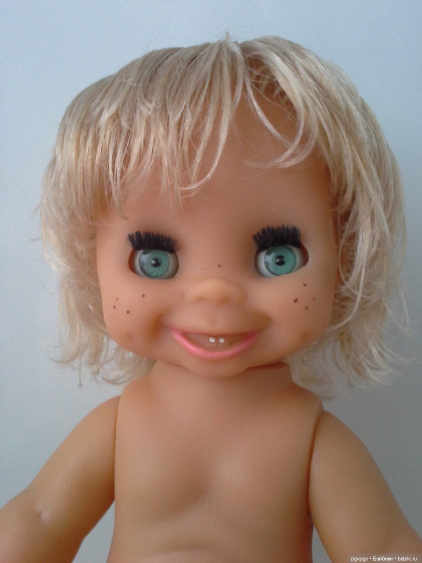 Шалька приехала | Бэйбики Шалька приехала — Куклы Копытки (Schalkau) ГДР: винтаж (фото 5)