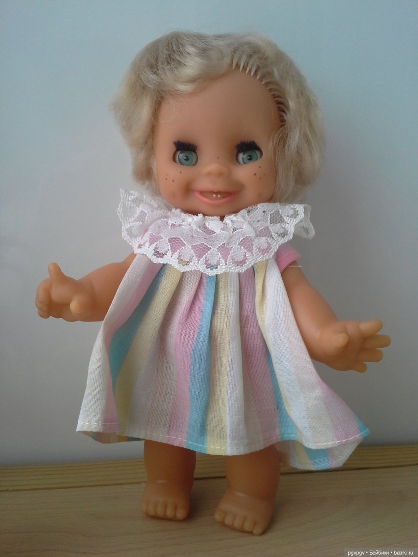 Шалька приехала | Бэйбики Шалька приехала — Куклы Копытки (Schalkau) ГДР: винтаж (фото 2)