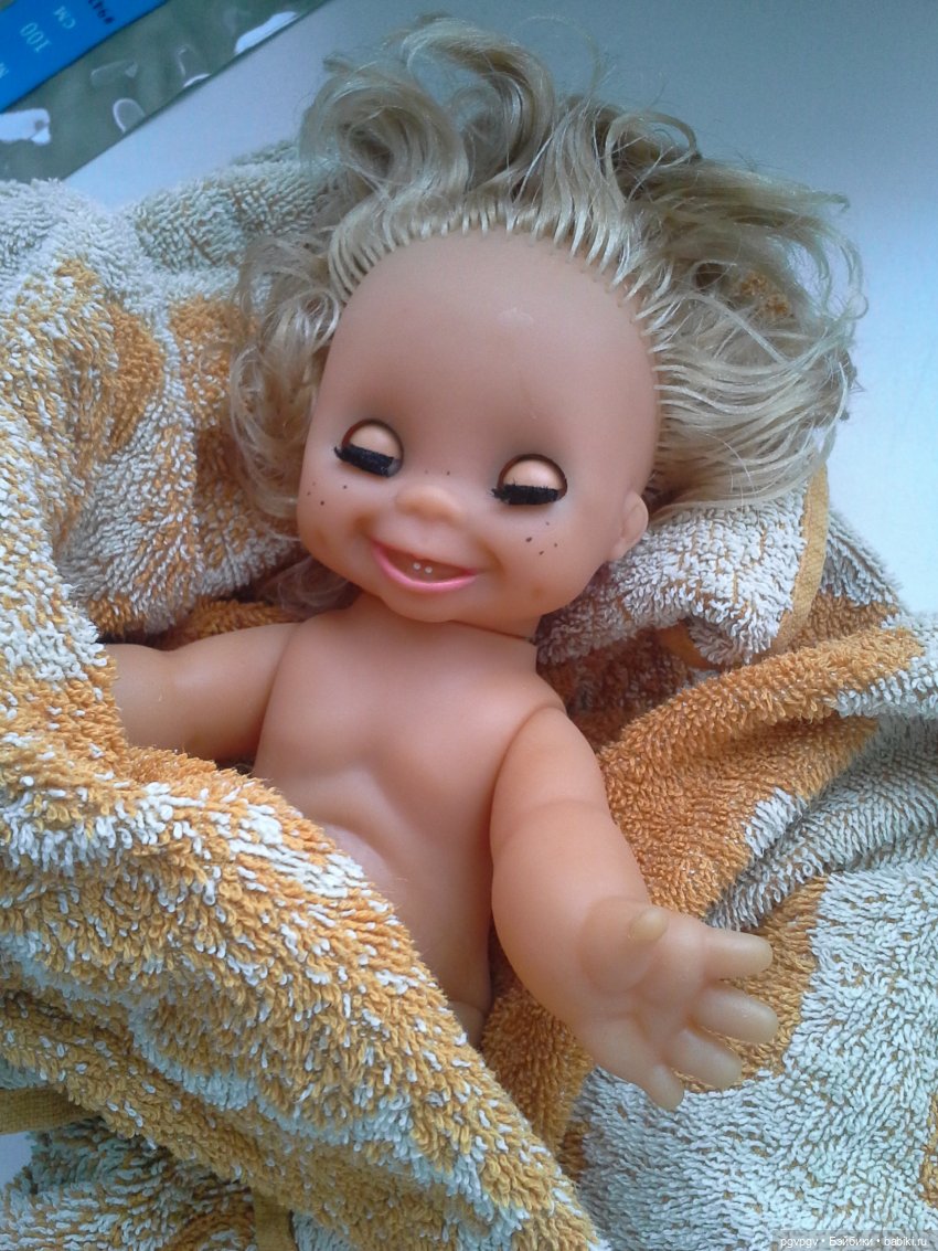 Шалька приехала | Бэйбики Шалька приехала — Куклы Копытки (Schalkau) ГДР: винтаж (фото 4)