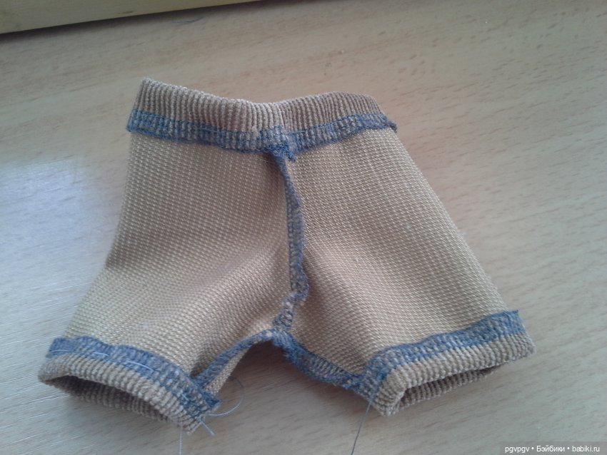 Выкройка штанишек для Шалькау