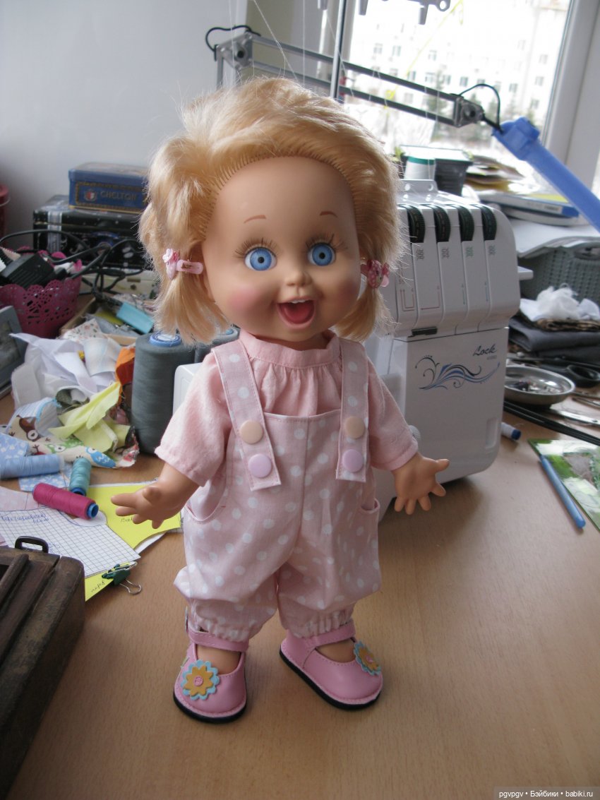 Шьем штаны для Galoob Baby Face (фото 7)