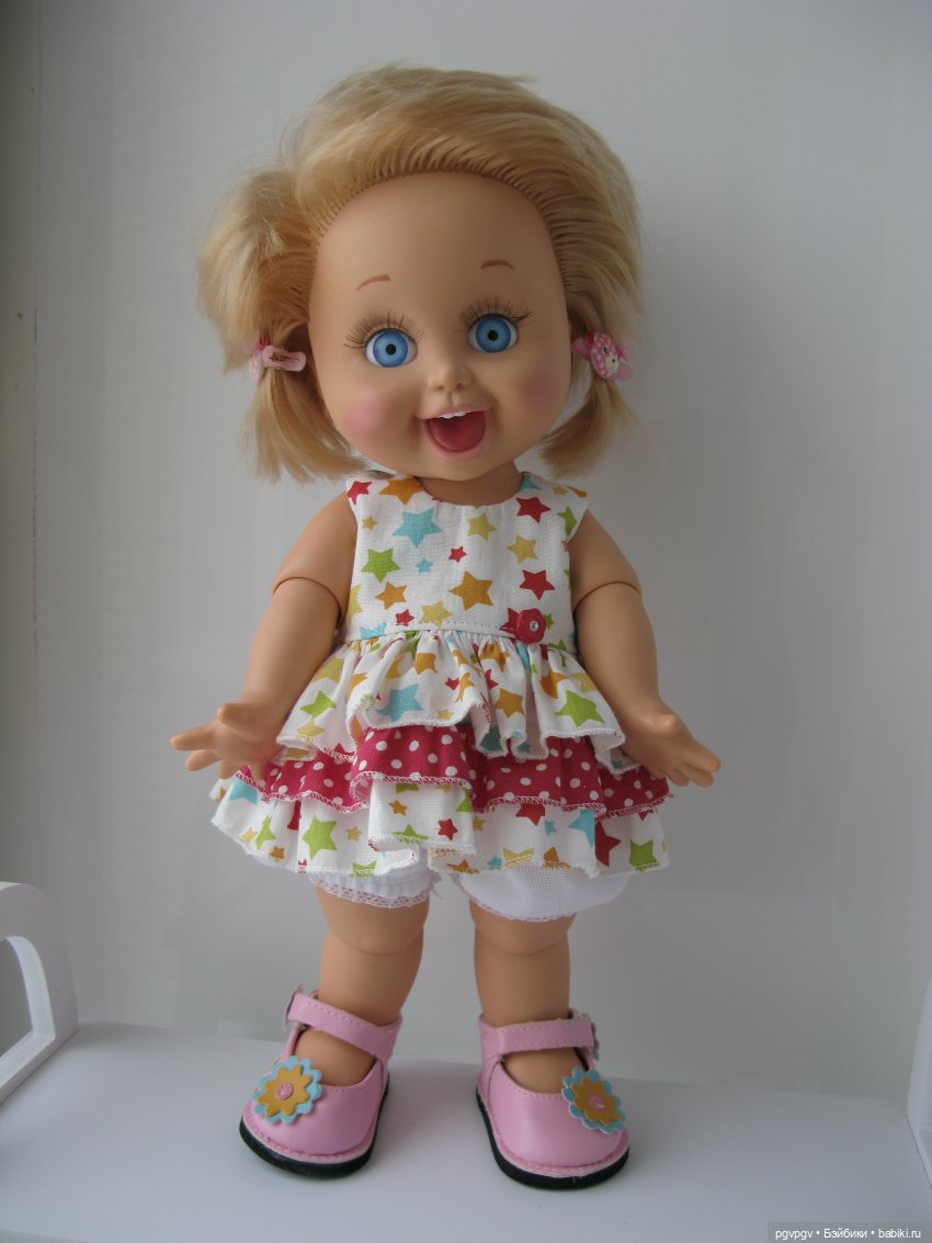 Шьем штаны для Galoob Baby Face