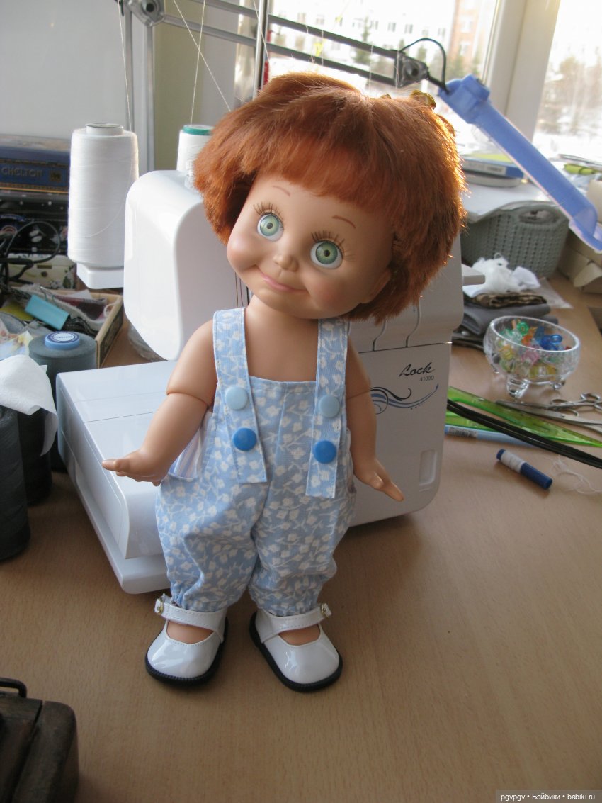 Шьем штаны для Galoob Baby Face (фото 4)