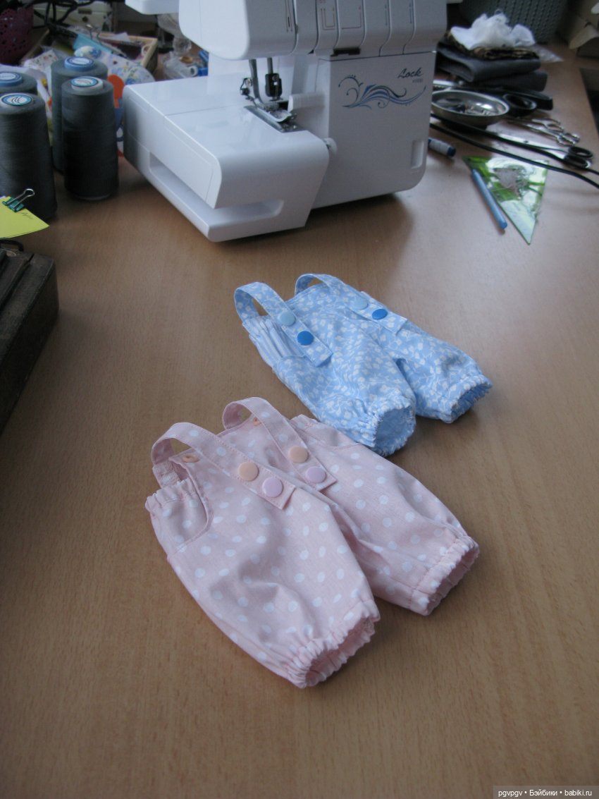 Шьем штаны для Galoob Baby Face (фото 3)