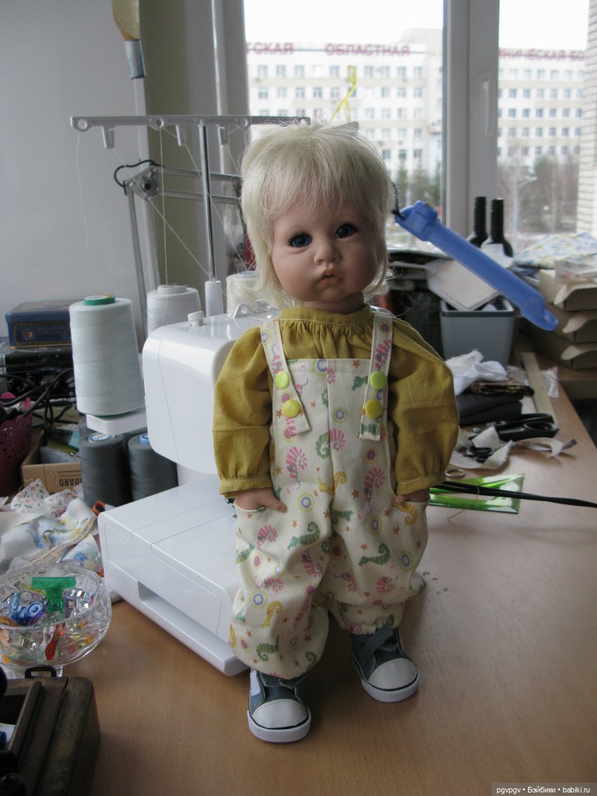 Примерка | Бэйбики Примерка — Куклы Julie Good Kruger (Джулия Гуд Крюгер): винил (фото 10)