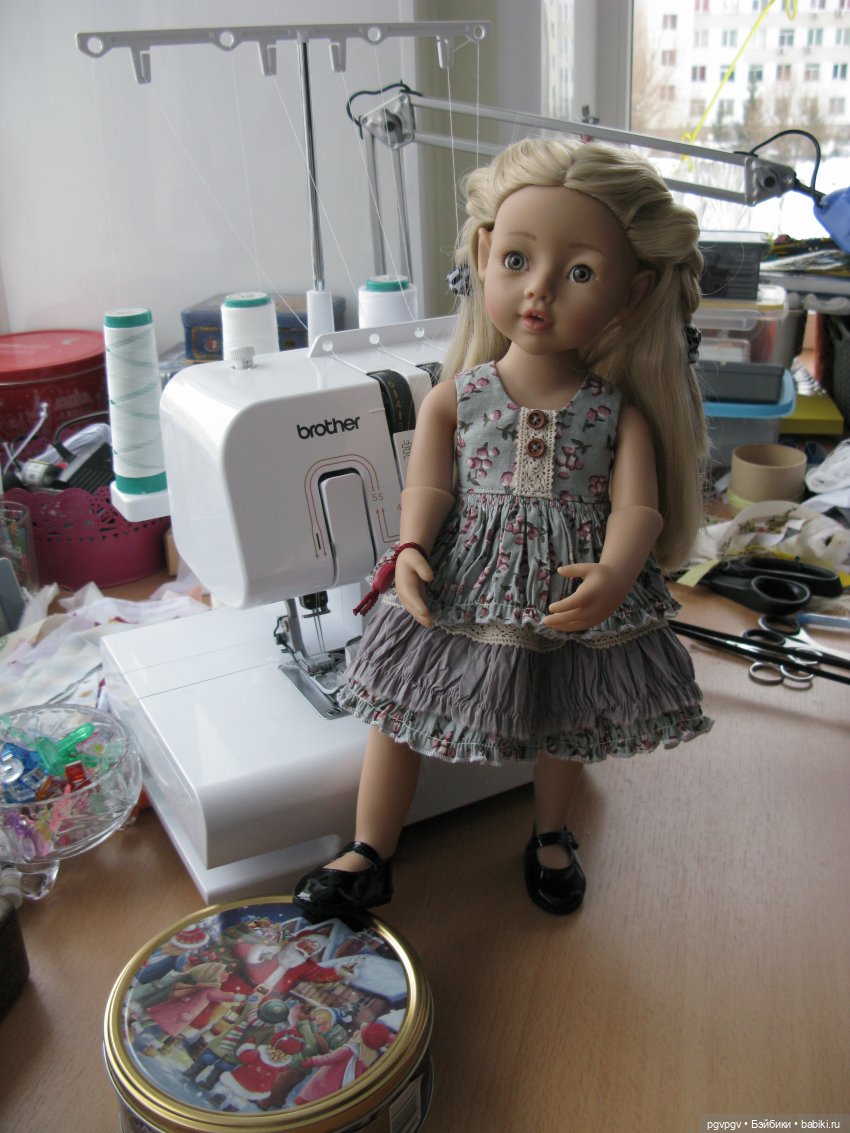 Платье для Зои — Одежда и обувь для кукол своими руками: фото