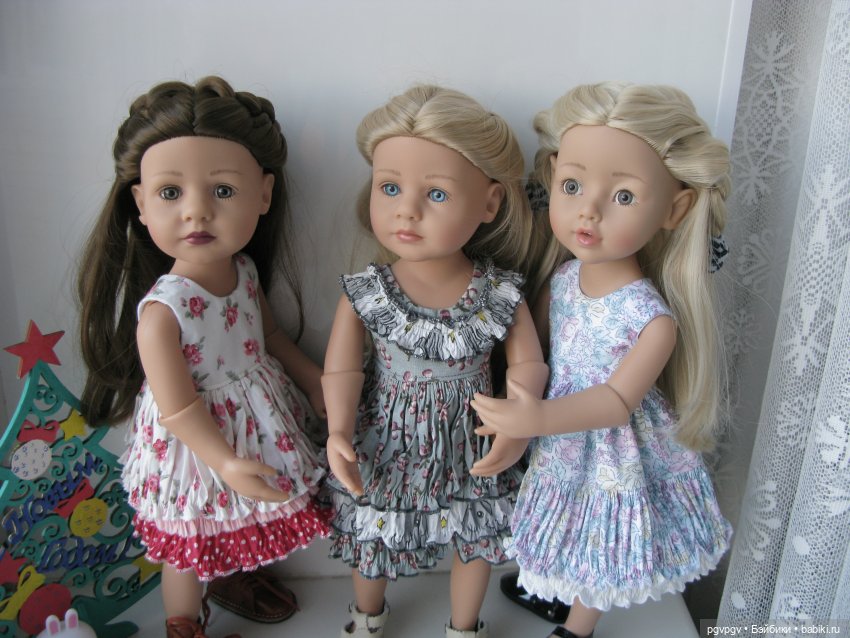 Платье для Зои — Одежда и обувь для кукол своими руками: фото (фото 9)