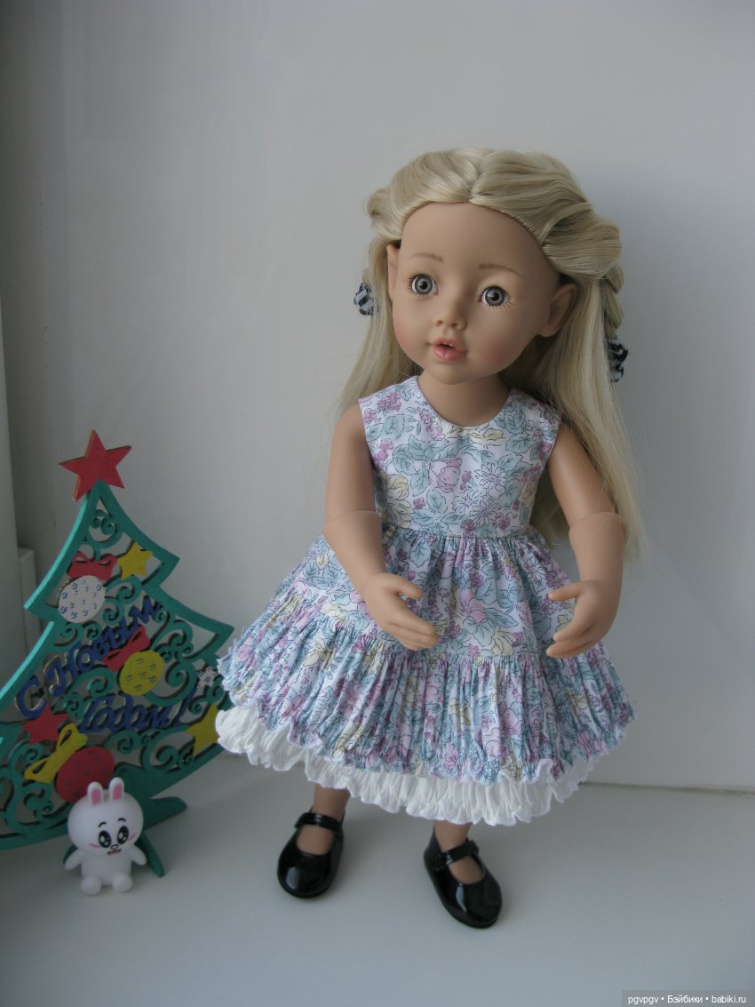 Платье для Зои — Одежда и обувь для кукол своими руками: фото (фото 6)