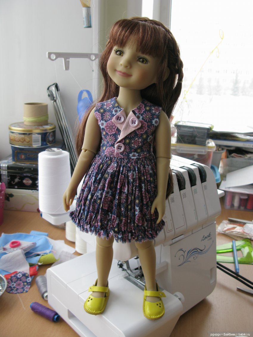 Немного пошила на Ruby Red | Бэйбики Немного пошила на Ruby Red
