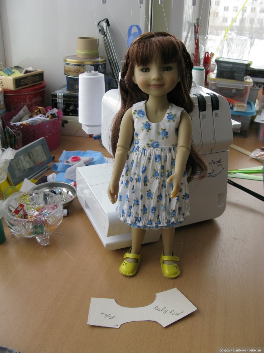 Немного пошила на Ruby Red | Бэйбики Немного пошила на Ruby Red (фото 2)
