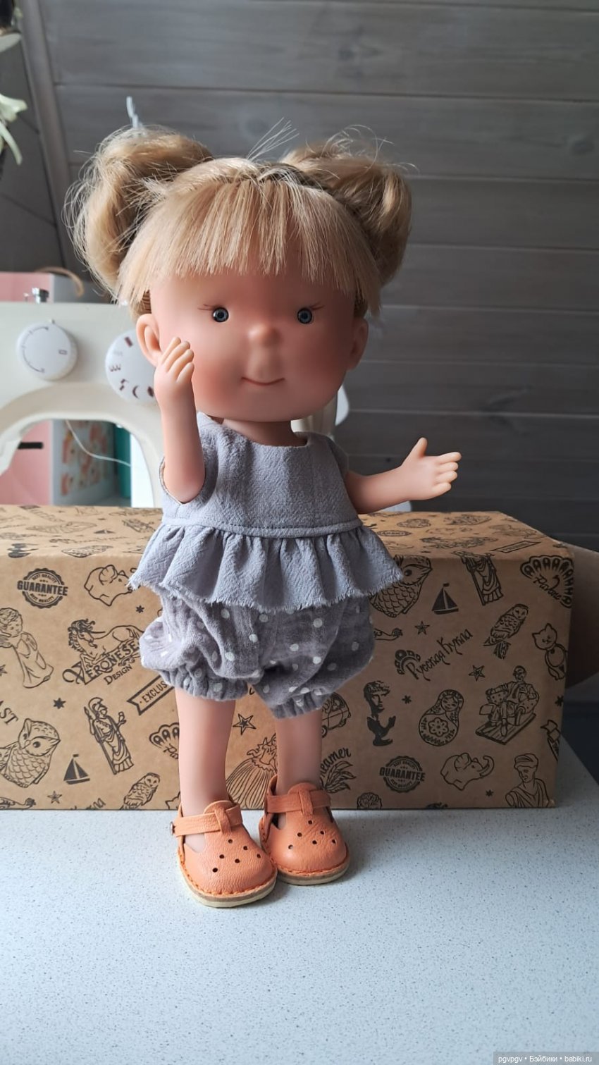 Дачная осень — Куклы Nines d'Onil (Нинес): Миа (Mia)