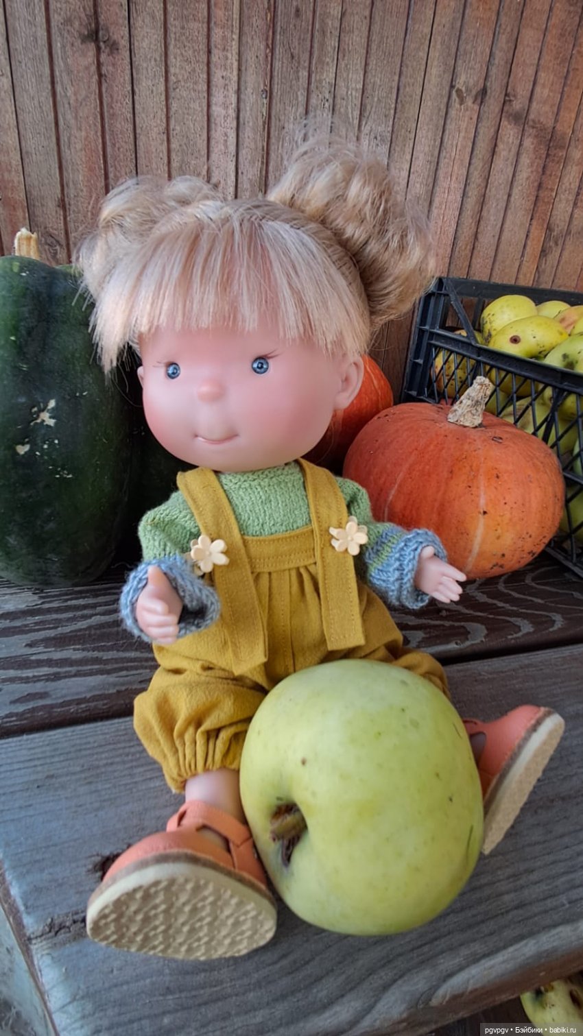 Дачная осень — Куклы Nines d'Onil (Нинес): Миа (Mia)
