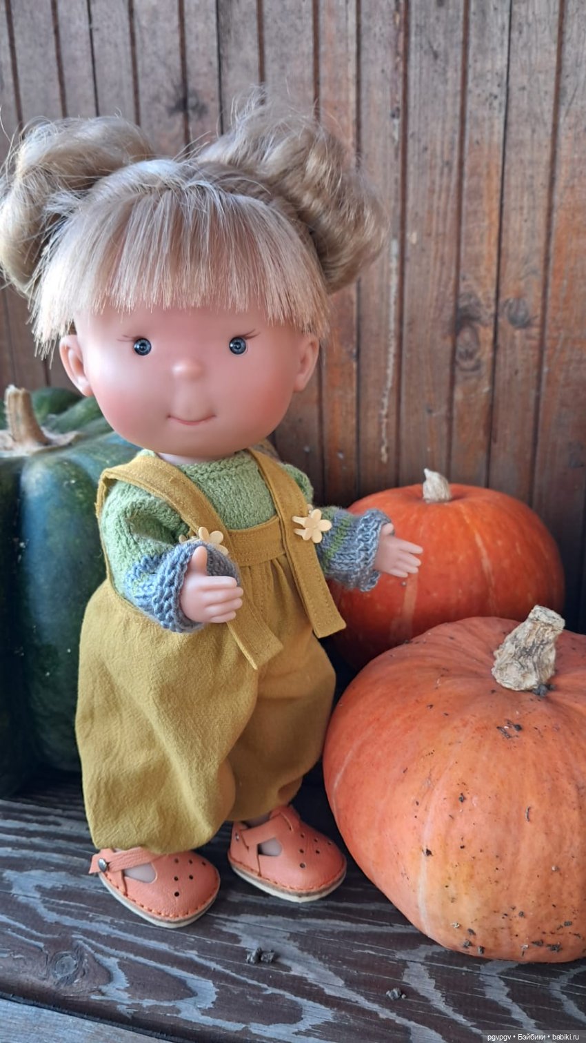 Дачная осень — Куклы Nines d'Onil (Нинес): Миа (Mia)