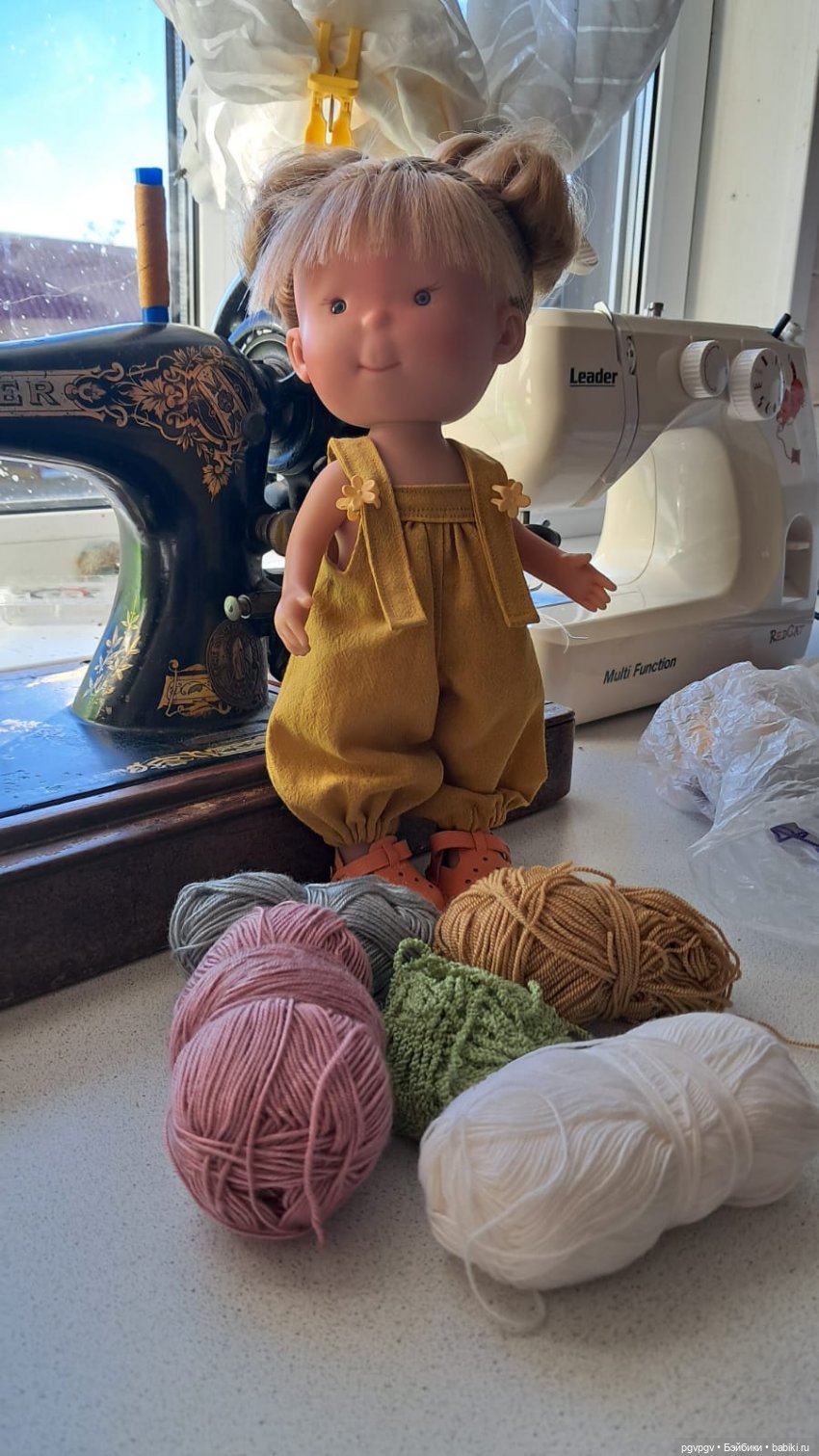 Дачная осень — Куклы Nines d'Onil (Нинес): Миа (Mia) (фото 4)