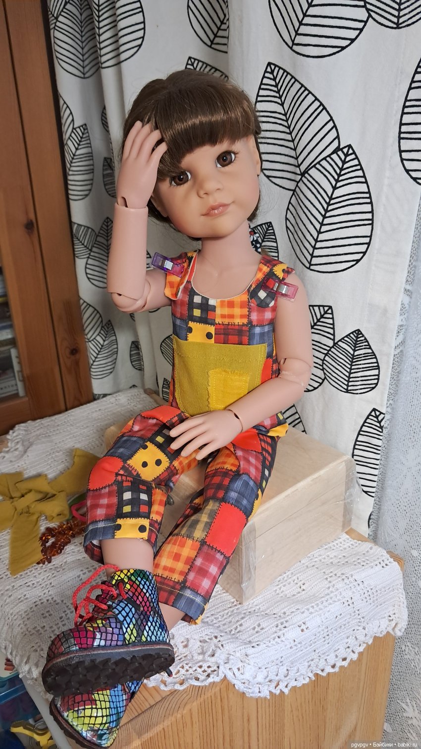 Пэчворк для конкурса — Одежда и обувь для кукол своими руками: фото (фото 5)