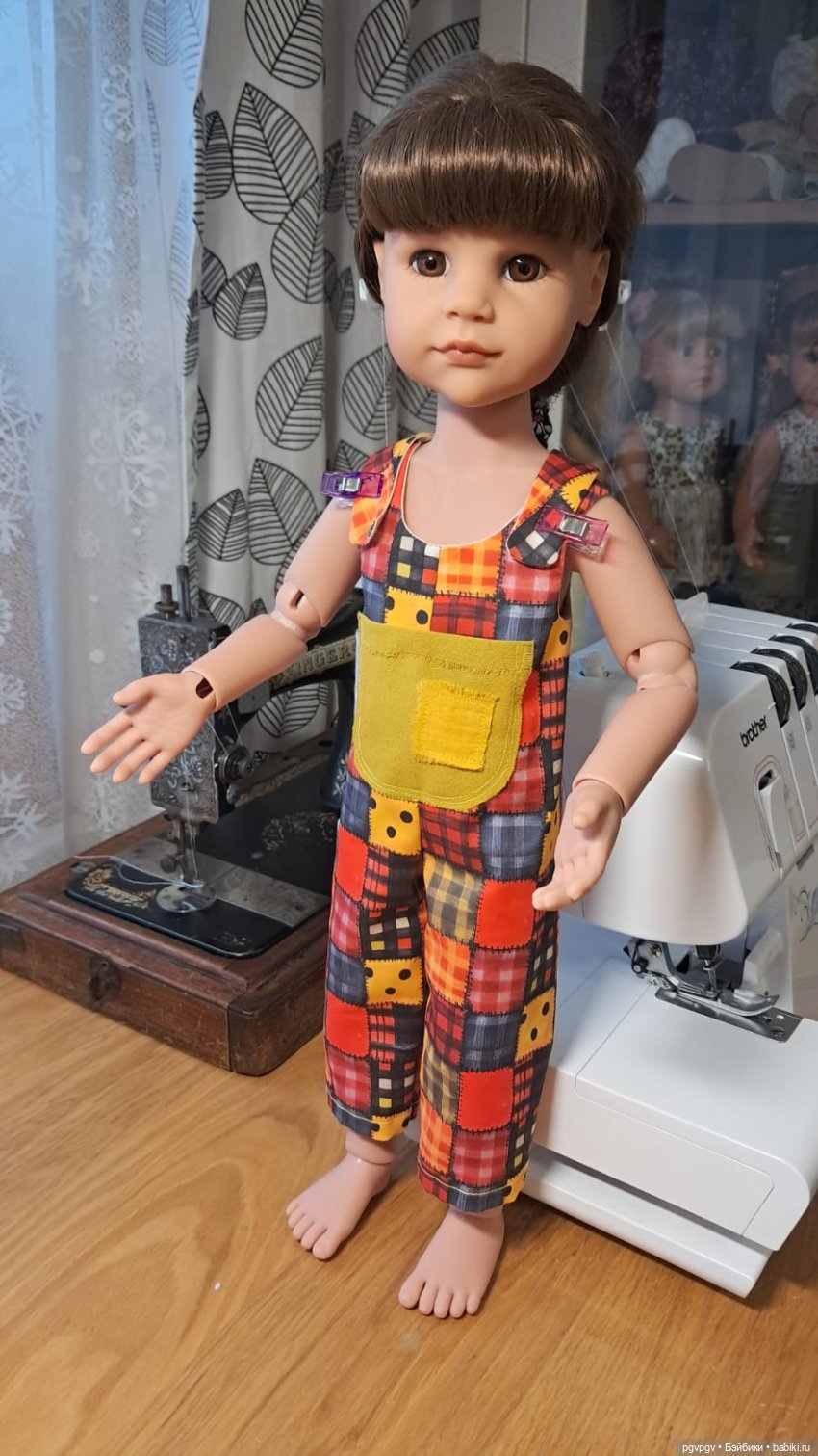 Пэчворк для конкурса — Одежда и обувь для кукол своими руками: фото (фото 4)