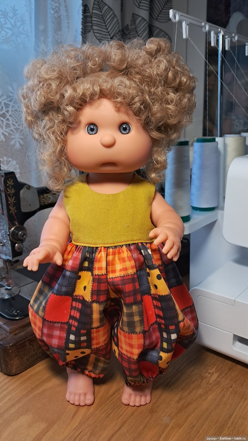 Пэчворк для конкурса — Одежда и обувь для кукол своими руками: фото (фото 9)