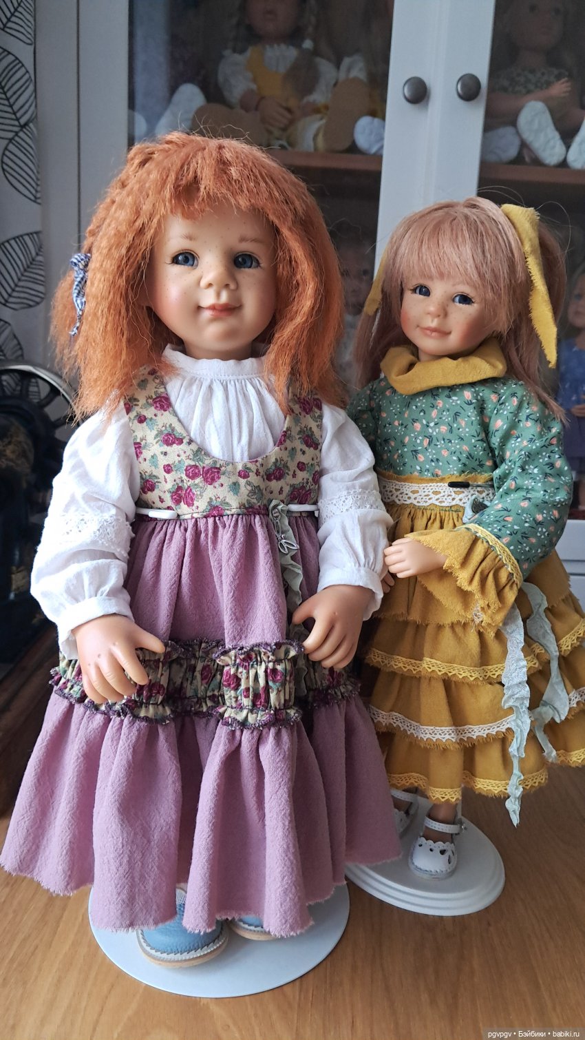 Попыталась сфотографировать всех своих кукол