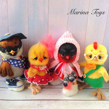 Птичий дворик,или любимые амигурушки-2