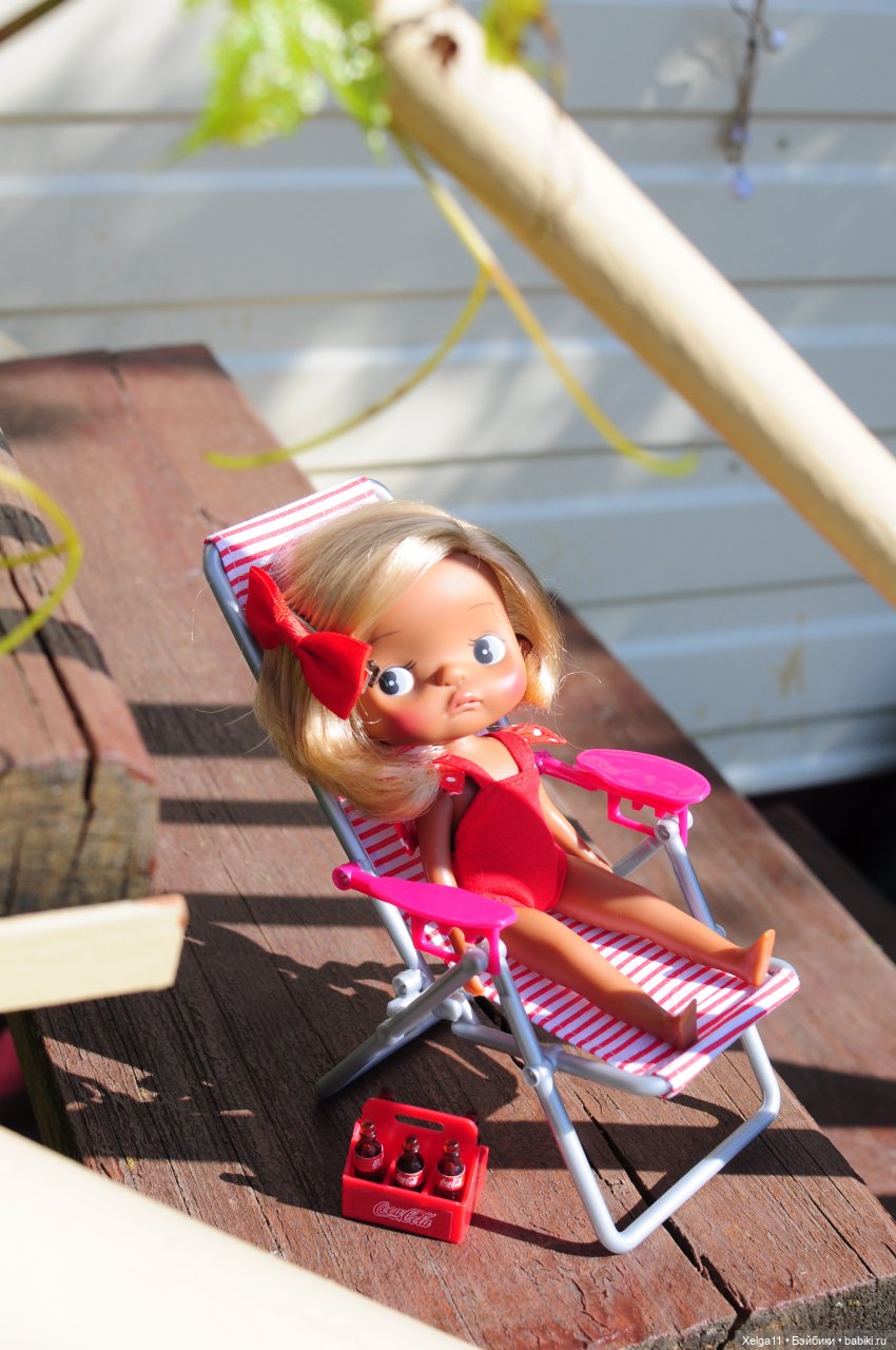 Pipita на даче!🌿💦🍉 — Куклы Holala (Холала) от Jenny Fairytown: Pipita (фото 5)