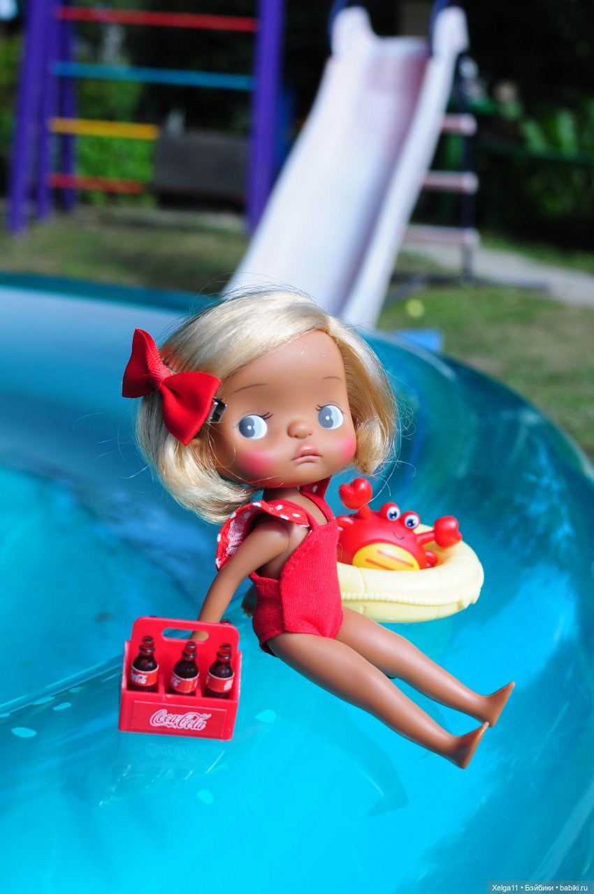 Pipita на даче!🌿💦🍉 — Куклы Holala (Холала) от Jenny Fairytown: Pipita (фото 3)