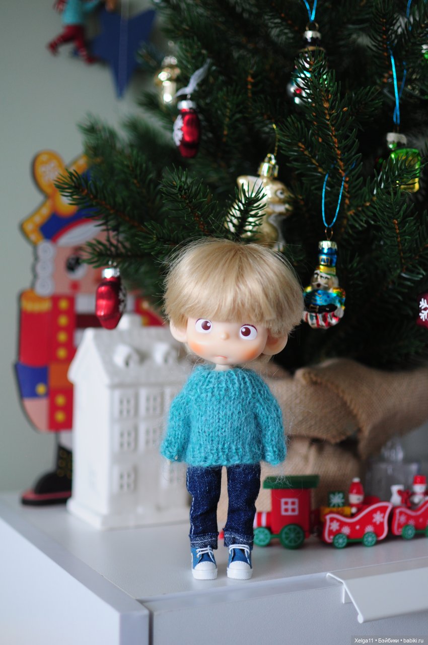 Новогоднее — Куклы Pututu (Путуту): дизайнерский винил (фото 6)