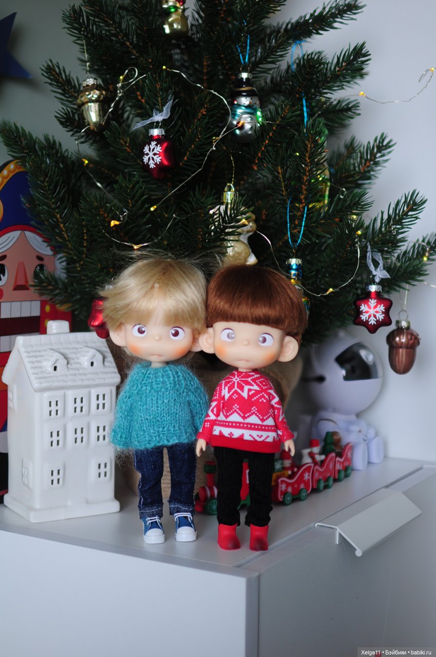 Новогоднее — Куклы Pututu (Путуту): дизайнерский винил (фото 4)