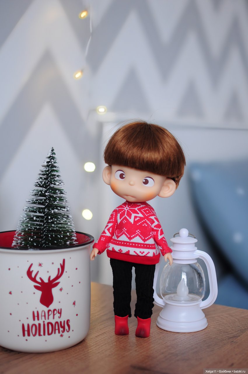 Новогоднее — Куклы Pututu (Путуту): дизайнерский винил (фото 2)