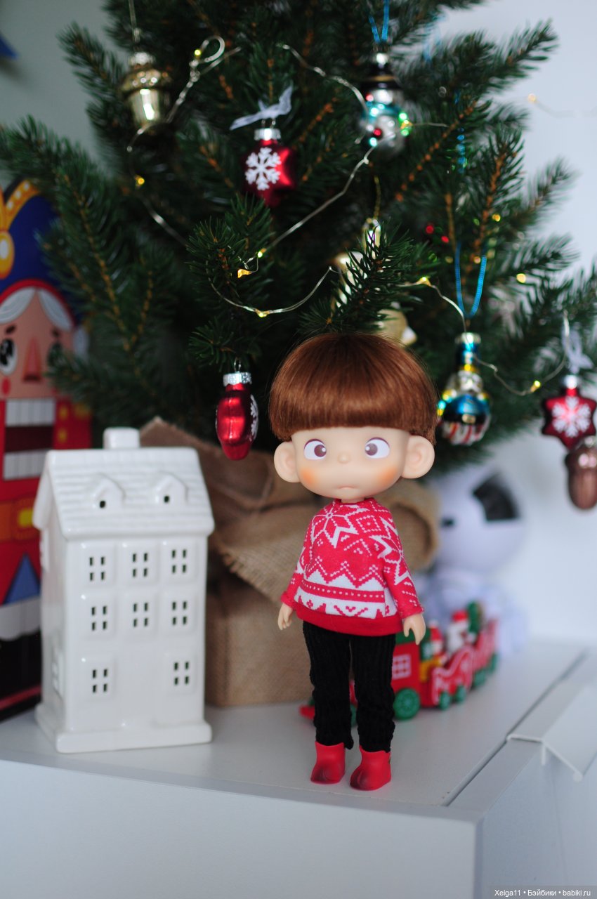 Новогоднее — Куклы Pututu (Путуту): дизайнерский винил (фото 5)
