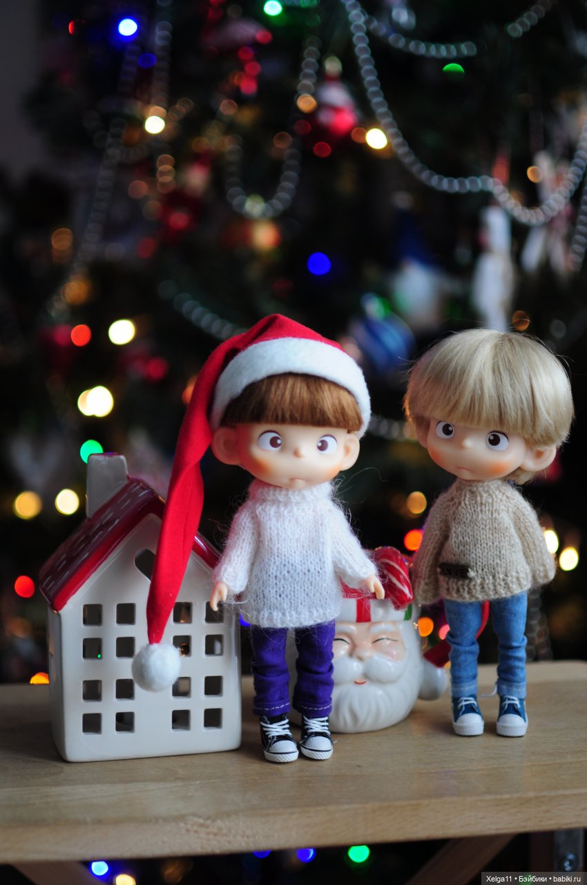 С Новым годом — Куклы Pututu (Путуту): дизайнерский винил (фото 3)