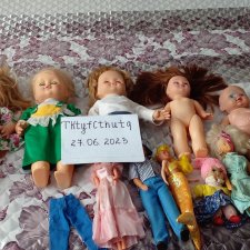 Продам лот из 7 кукол (2 куклы проданы)