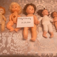 Лот из 5 кукол  в заботливые руки.
