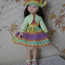 Наряд "Валенсия" для кукол Паола Рейна и им подобных!