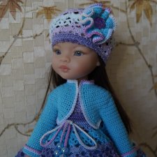 Наряд "Валенсия" для кукол Паола Рейна и им подобных!